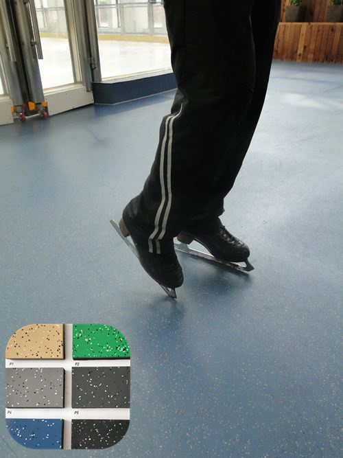 溜冰場橡膠地板